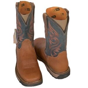 NEW CEBU Nebraska Tan Men's Boots